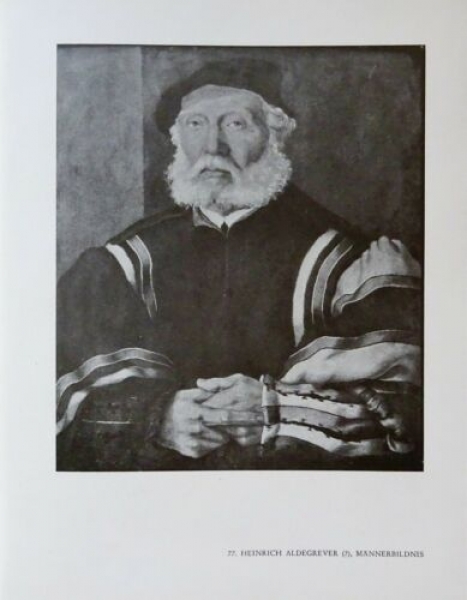 1947 - Heinrich Aldegrever (?) und Ludger Tom Ring D. Ä., alter Druck
